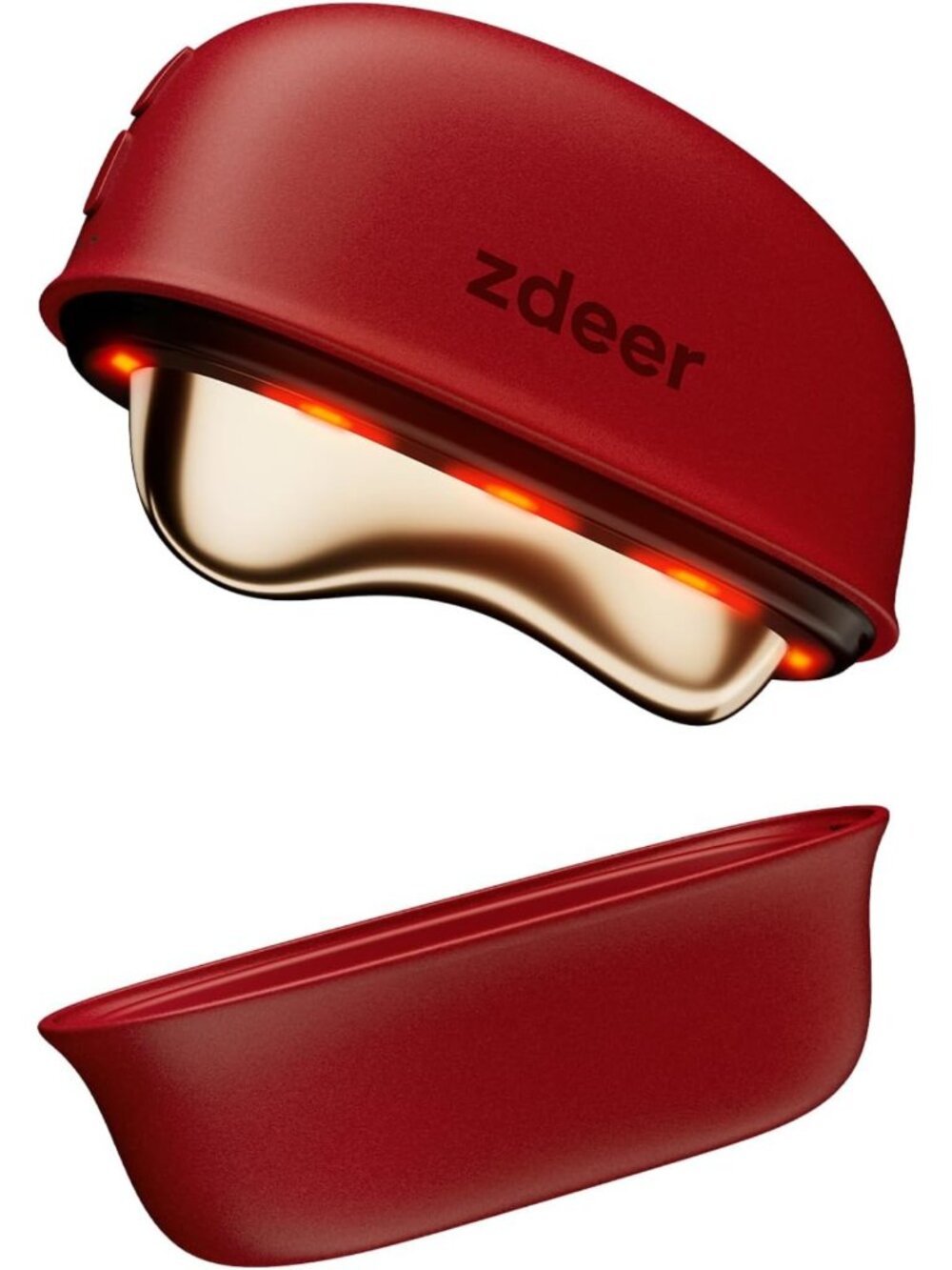 Electric Heated Gua Sha Tool & Red Light Face Massager, Vibration Beauty Device